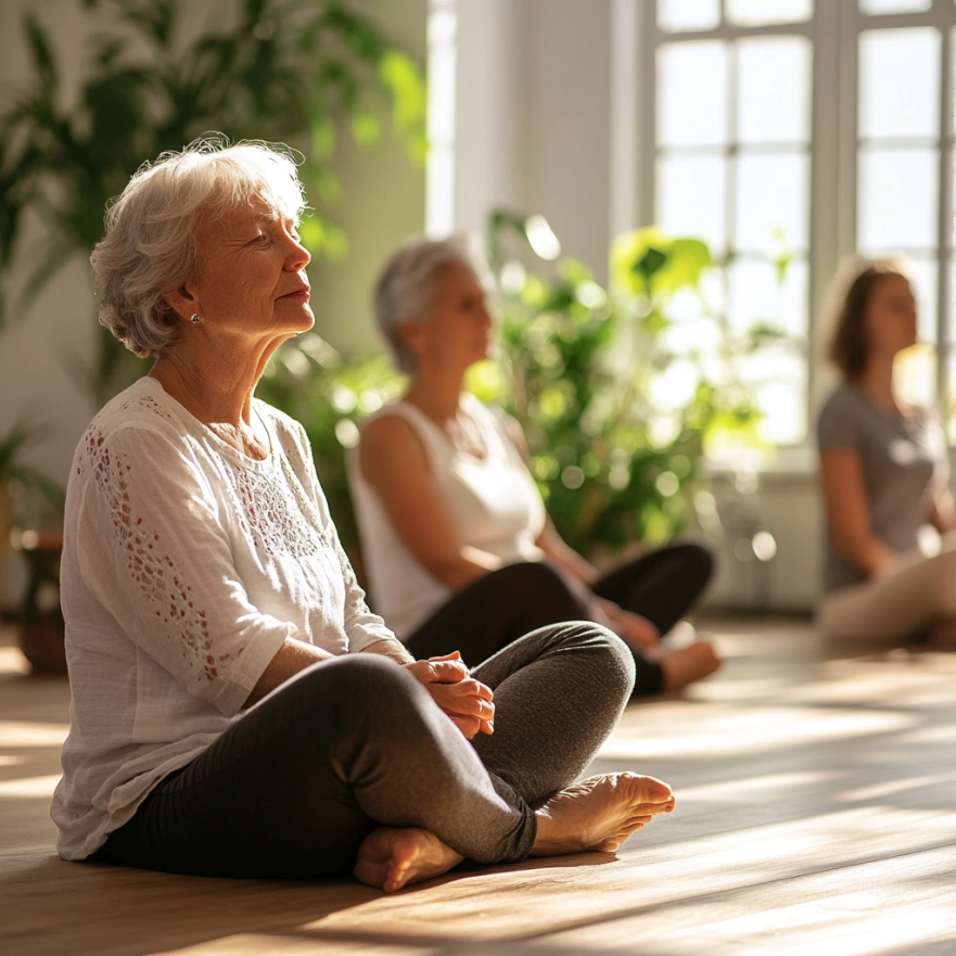 Заняття з дихальними практиками для покращення життєвої ємності легень